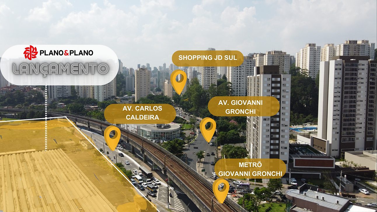 Sphera Panamby - Lançamneto Plano&Plano na Av. Giovanni Gronchi x Rua Carlos Caldeira